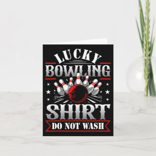 Lucky Bowling-Shirt was geen grappige Bowl-gaming Kaart