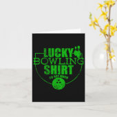 Lucky Bowling Shirt was geen grappige prijsopgave  Kaart (Gele Bloem)