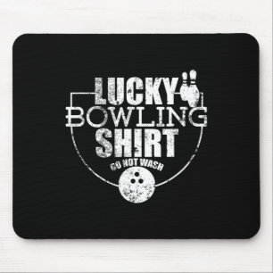Lucky Bowling Shirt was geen grappige prijsopgave Muismat