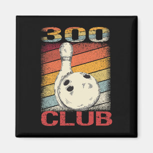 Lucky Bowling The Perfect Game T-shirt 300 Club Magneet