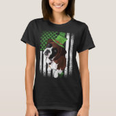 Lucky Boxer Dog St Patrick s Day T-shirt (Voorkant)