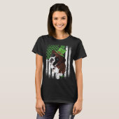 Lucky Boxer Dog St Patrick s Day T-shirt (Voorkant volledig)