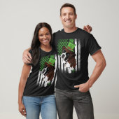 Lucky Boxer Dog St Patrick s Day T-shirt (Unisex)