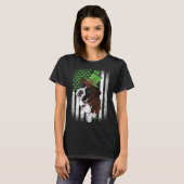 Lucky Boxer Dog St Patrick's Day T-shirt (Voorkant volledig)