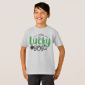 Lucky Boy St Patrick T-shirt voor kinderen (Voorkant volledig)