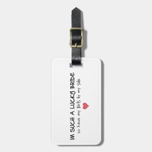 Lucky Bride Labels (Voorkant verticaal)