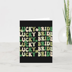 Lucky bruid bruidegom matching koppels bruiloft St Kaart