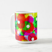 Lucky bubbles koffiemok (Voorkant links)