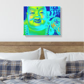 "Lucky Buddha" Canvas Afdruk (Insitu (Slaapkamer))