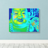 "Lucky Buddha" Canvas Afdruk (Insitu (Houten vloer))