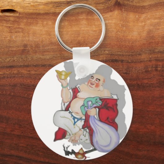 Lucky Buddha Sleutelhanger (Voorkant)