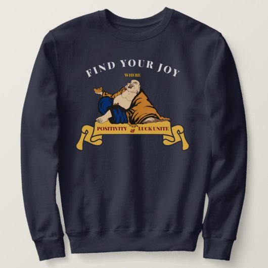 Lucky Buddha Sweatshirt (Design voorkant)