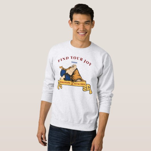 Lucky Buddha Trui (Voorkant volledig)