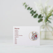 Lucky Buddha Visitekaartje (Staand voorkant)