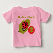 Lucky Bug 2e verjaardag T-shirts en geschenken (Voorkant)