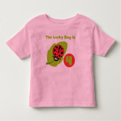 Lucky Bug 4e verjaardag T-shirts en geschenken (Voorkant)