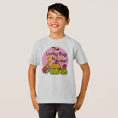 Lucky Bug Cupcake 1st Birthday Tshirts en Gifts (Voorkant volledig)