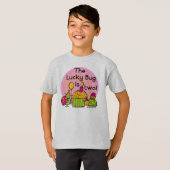 Lucky Bug Cupcake 2e Verjaardag T-shirts en gesche (Voorkant volledig)