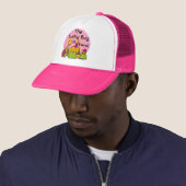 Lucky Bug Cupcake 2e Verjaardag T-shirts en gesche Trucker Pet (In situ)
