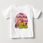 Lucky Bug Cupcake 3e Verjaardag Tshirts en geschen (Voorkant)