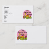 Lucky Bug Cupcake 3e Verjaardag Tshirts en geschen Visitekaartje (Voorkant / Achterkant)