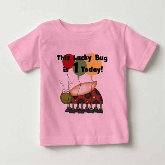 Lucky Bug is een verjaardag Tshirts en geschenken (Voorkant)