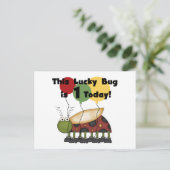 Lucky Bug is een verjaardag Tshirts en geschenken Briefkaart (Staand voorkant)