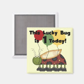 Lucky Bug is een verjaardag Tshirts en geschenken Magneet (Voorkant / Achterkant)
