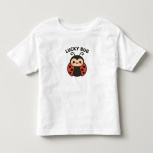 Lucky Bug Lieveheersbeestje – Grappig Meisjes T-Sh Kinder Shirts