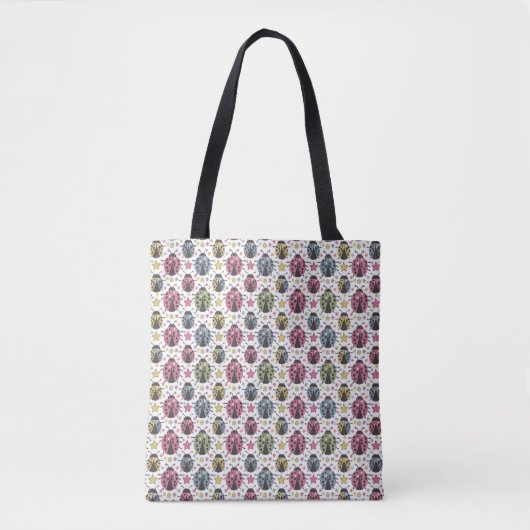 Lucky Bug Parade Tote Bag (Voorkant)