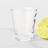 Lucky Bulldog Shot Glas (Links)