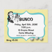 Lucky Bunco Player Briefkaart van Artinspited (Voorkant)