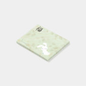 Lucky Bunny Post-it (Ginkgo) Post-it® Notes (Schuin)