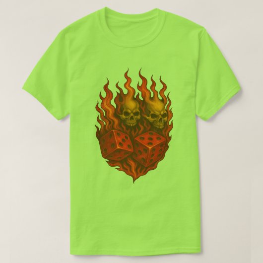 Lucky Burn T-shirt (Design voorkant)