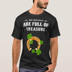 Lucky Business Owner St Patrick's Day Medewerkers  T-shirt