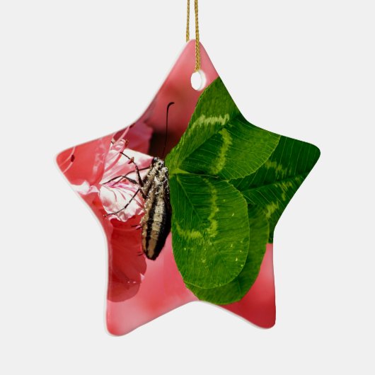 Lucky Butterfly Keramisch Ornament (Rechts)