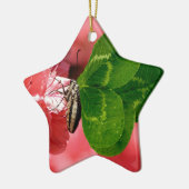 Lucky Butterfly Keramisch Ornament (Links)