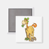 Lucky Cartoon Horse op St Patrick's Day magnet (Voorkant / Achterkant)