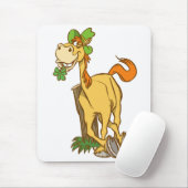 Lucky Cartoon Horse op St Patrick's Day mousepad Muismat (Met muis)