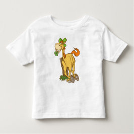 Lucky Cartoon Horse St Patrick's Day KidsT-shirt Kinder Shirts