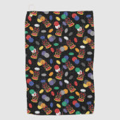 Lucky Casino Dice Golfhanddoek (Voorkant)