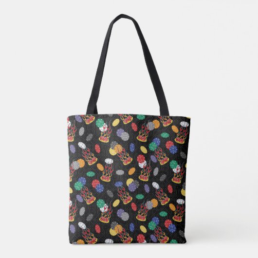 Lucky Casino Dice Tote Bag (Achterkant)