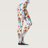 Lucky Casino Night Patroon Leggings (Rechts)
