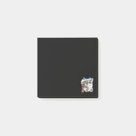 Lucky Cat Art – Maneki Neko with Gold Coin Post-it® Notes