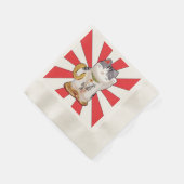 Lucky Cat B Servet (Hoek)