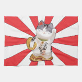 Lucky Cat B Theedoek (Horizontaal)