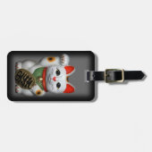 Lucky Cat Bagagelabel (Voorkant horizontaal)