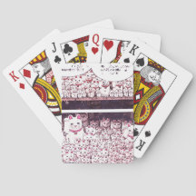 Lucky Cat Cartoon Strip Japans Waving Kat