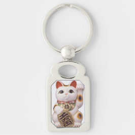 Lucky Cat Charm Sleutelhanger