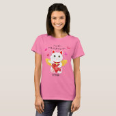 Lucky Cat Cupid T-shirt (Voorkant volledig)